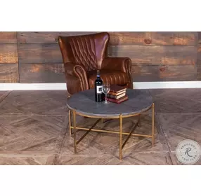 Shagreen Black Cocktail Table