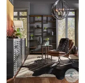 St Lucia Black Solid Sides Sideboard