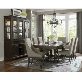 Reid Cherry Extendable Rectangular Dining Table