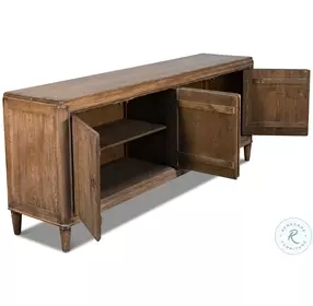 Deco Brown Wall Sideboard