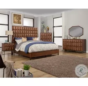 Trig Mahogany 5 Drawer Chest