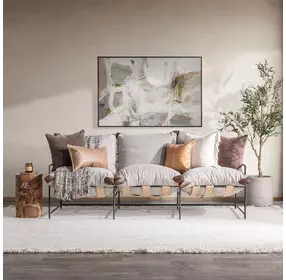 Palermo Natural 95" Sofa