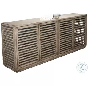 St Nevis Gray Wash Sideboard