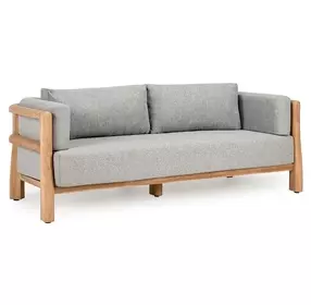 Aston Gray 82" Outdoor Sofa