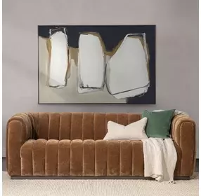 Vanty Bronze 92" Sofa