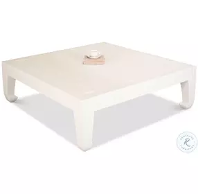 Classic Chinese White Cocktail Table
