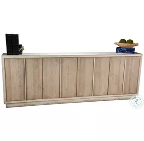 Long White Narrow Hall Sideboard