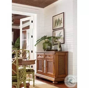 Island Estate Plantation Brown Antigua Server