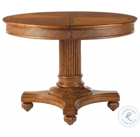 Island Estate Plantation Brown Cayman Extendable Dining Room Set