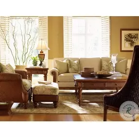 Island Estate Plantation Brown Boca Cocktail Table