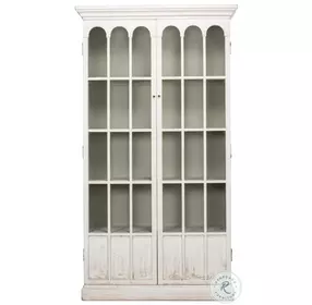 Edgar Allan Whitewash Bookcase