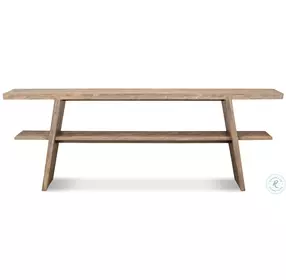 Bodega Vineyards Flaky Pine Console Table