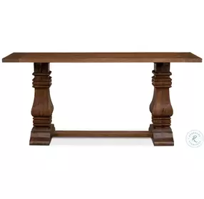 Colette Brown Console Table