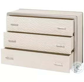 Textures Ivory 3 Drawer Commode