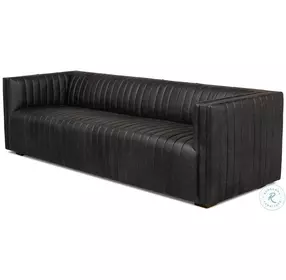 Everett Black Sofa