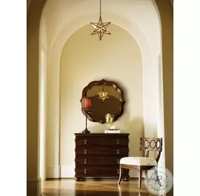Royal Kahala Rich Gold Lotus Blossom Mirror