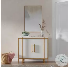 Blakely Osprey White Door Chest