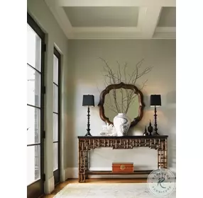 Royal Kahala Rich Gold Mystic Console Table