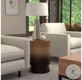 Horizon Ash Burnt Gold End Table