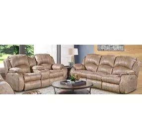 Cagney Vintage 89" Power Reclining Sofa with Power Headrest and USB Charging