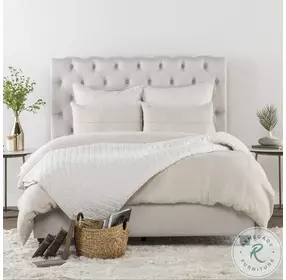 Doheney Gray California King Upholstered Platform Bed