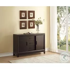 Kavanaugh Dark Brown Server