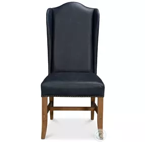 Mercado Blue High Back Dining Chair Set of 2