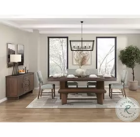 Franco Walnut Extendable Dining Table