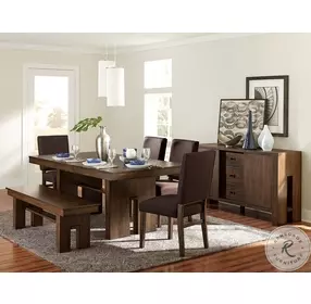 Sedley Walnut Rectangular Extendable Dining Table