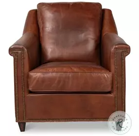 Vandike Newark Brown Arm Chair