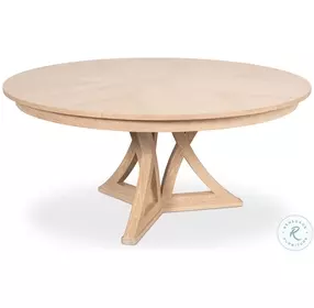 Casual Jupe Bleached Oak Large Extendable Dining Table