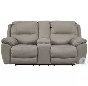 Next-Gen Gaucho Putty 80" Power Reclining Console Loveseat