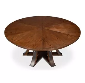 Tower Jupe Palladio 86" Extendable Round Dining Table