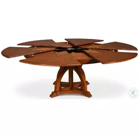 Austin Old World Walnut Medium Extendable Dining Table