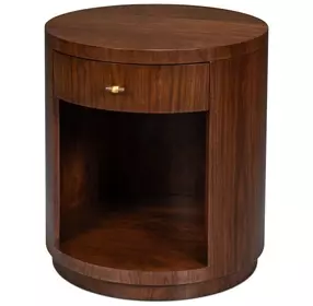Vero Brown Round Side Table