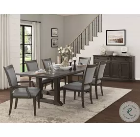 Sarasota Driftwood Brown Extendable Dining Table