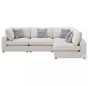 Serene Beige 4 Peice Modular Sectional