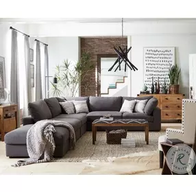 Serene Charcoal 6 Piece Sectional