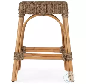 Robias Khaki Brown Counter Height Stool
