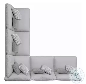 Cambria Grey 6 Piece Sectional