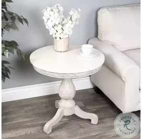 Danielle Rustic Gray Accent Table