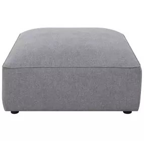 Jennifer Grey Square Upholstered Ottoman