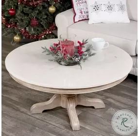 Danielle Sandalwood Beige Coffee Table