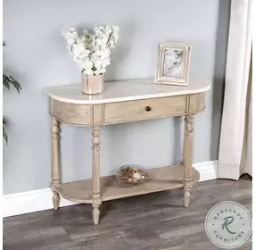 Danielle Sandalwood Beige Console Table
