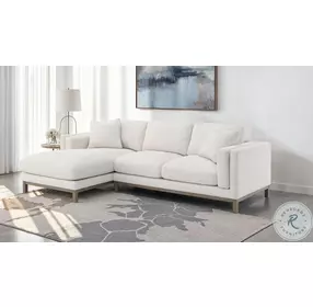 Geneva Sand Chaise Sectional