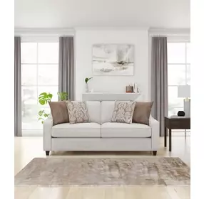 Christine Beige 80" Sofa
