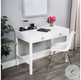 Lark White Desk