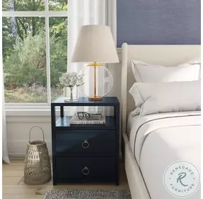 Lark Blue Nightstand