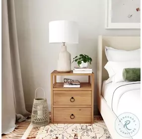 Lark Natural Nightstand