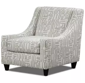 Turley Pearl Beige Upholstered Accent Chair